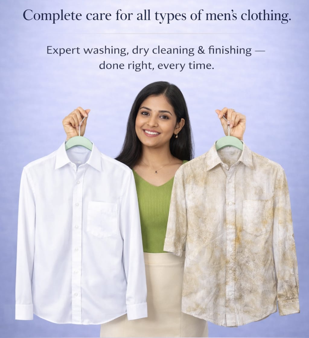 Men's clothing care