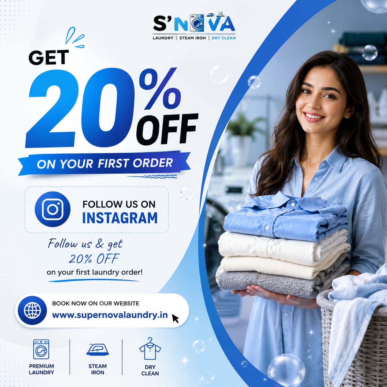 Supernova Laundry - 20% off on first order